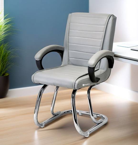 APPLE FURNITURE Office home visitor Chair Leatherette Office Arm Chair