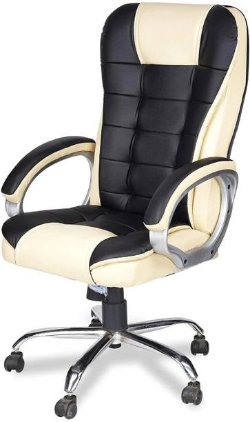 M.G Enterprises Leather Office Arm Chair