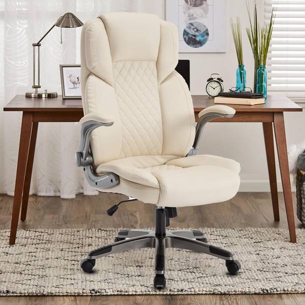 CHAIRTECH Leatherette Office Adjustable Arm Chair