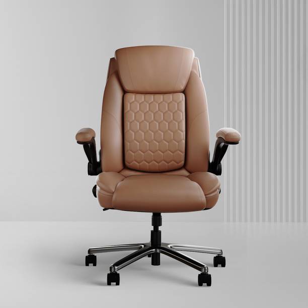 Frido 3D Posture Plus Ergonomic Chair, Home Office Gaming Chair for Long Sitting Hours Leather Office Adjustable Arm Chair