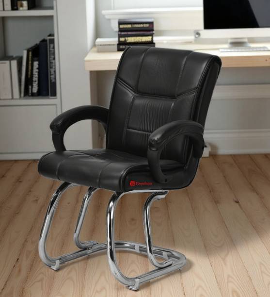 RATISON Ergonomic Office Home study reception school library visitor arm Chair Leatherette Office Arm Chair