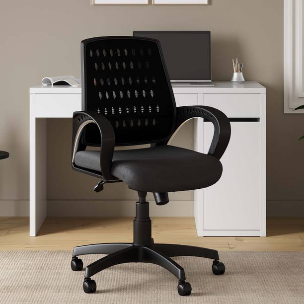 Flipkart Perfect Homes Mesh Mid-Back 898 Century Drafting Staff, Workstation, Desk Chair Mesh Office Executive Chair