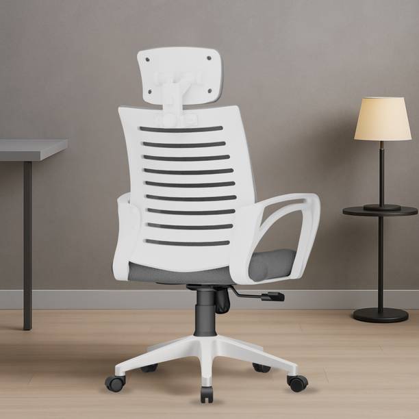 beaatho Verona High Back Ergonomic Revolving Nylon Office Arm Chair