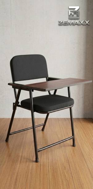 ZEMAXX Folding study chair | chair with pad black Fabric Study Folding Chair