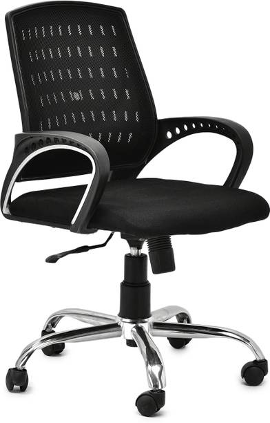 Mksfur Office Arm Chair Fabric Office Arm Chair