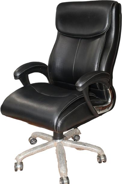 ShreeBalaji Leatherette Office Arm Chair