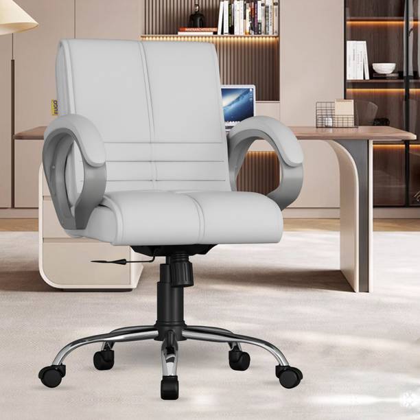 Nice Furniture FG235 Chair, Office Chair, Study Chair, Computer Chair, Revolving Chair Leatherette Office Executive Chair