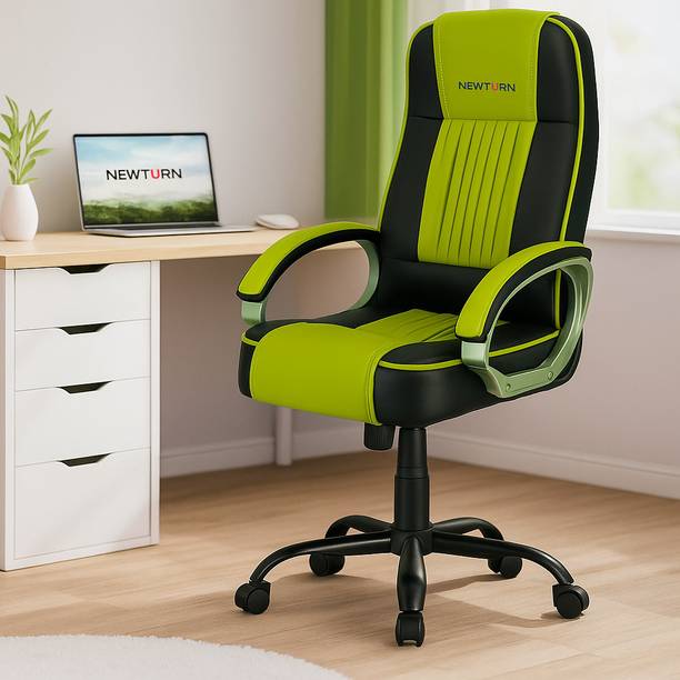 Newturn PARIS executive High back chair with 2 yrs Parts Repl. Wrty Leather Office Executive Chair