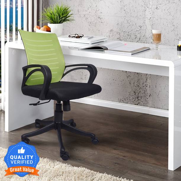 Flipkart Perfect Homes Fabric Office Arm Chair