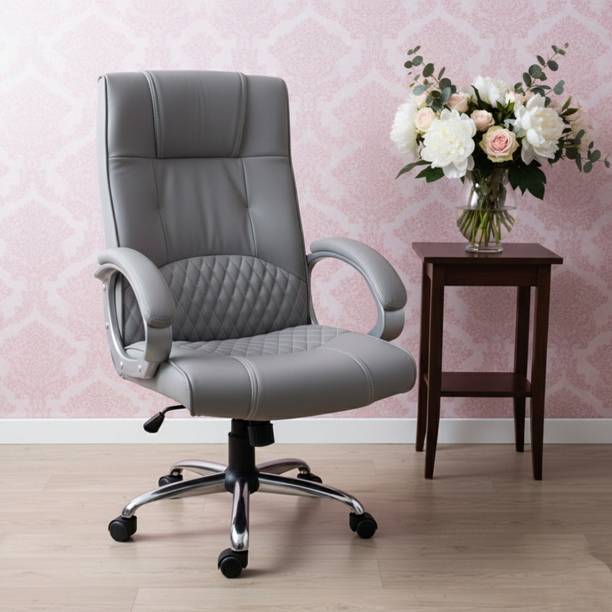 Ergonza Sleek High Back Office Chair Leatherette Office Executive Chair