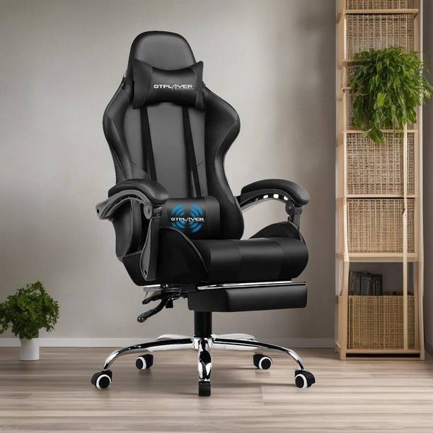GTPLAYER Leatherette Office Adjustable Arm Chair