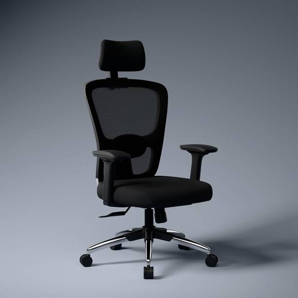 GREEN SOUL Jupiter Pro High Back Ergonomic| Office|4D Armrest|2D Lumbar Support|3D Headrest Mesh Office Adjustable Arm Chair