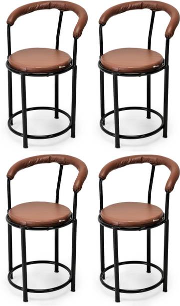 Goyal Steel & Furniture Industries Elegance and Comfort Iron frame dining stool for home office hotel Metal Dining Chair