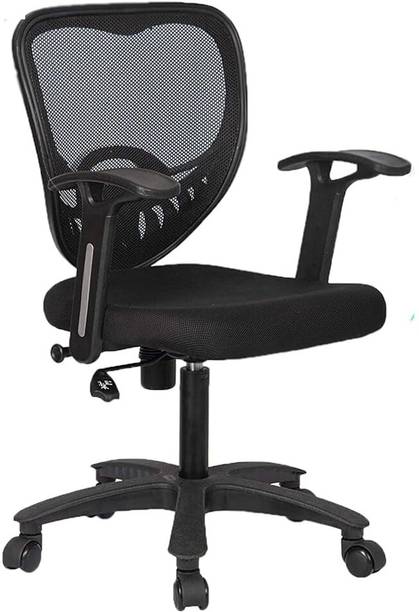 MAESTRO SEATING SYSTEMS Home & Office Mesh Chair with Fixed Handles -Comfortable Desk Chair Office Chair Fabric Office Adjustable Arm Chair