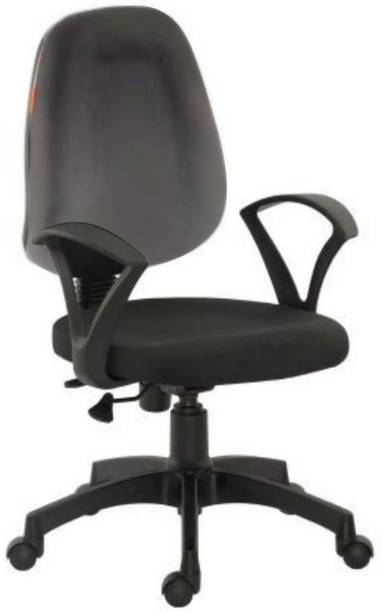 Fashionablelyf N900 Cotton Blend, Fabric Office Arm Chair