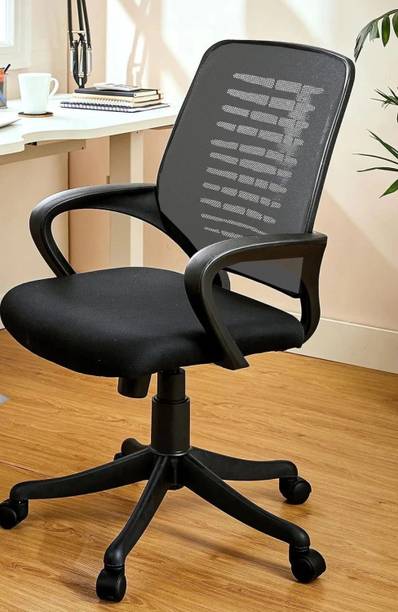 MAESTRO SEATING SYSTEMS Home & Office Mesh with Fixed Handles -Comfortable Desk Office Fabric Office Adjustable Arm Chair