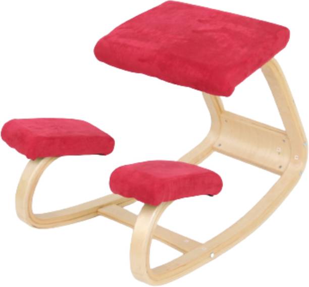 Make My Chairs ™ Ergo Kneeling Yoga Meditation Chair with High Cushion Home Office Chair Fabric Office Arm Chair