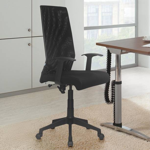 Nilkamal Thames Leatherette Office Arm Chair