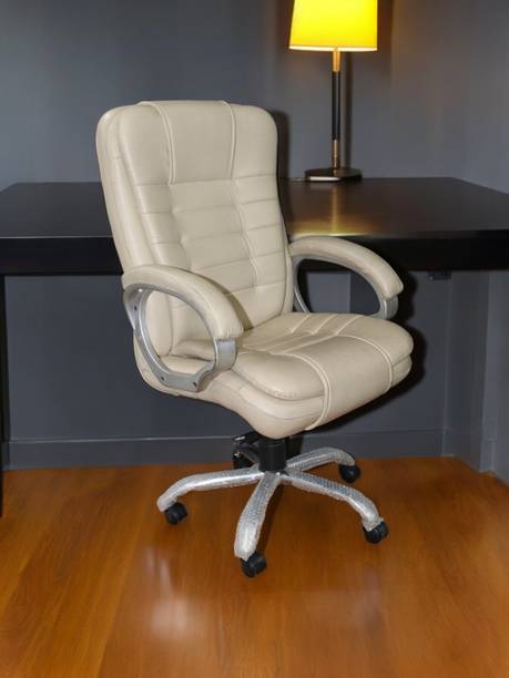 ShreeBalaji Leatherette Office Arm Chair