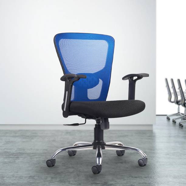 CELLBELL C110 Leo Wave Mid Back Mesh Office Arm Chair