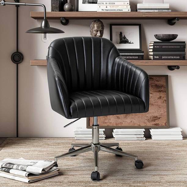 Doe Buck Fabric Office Adjustable Arm Chair