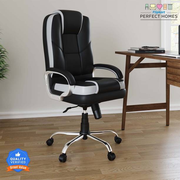 Flipkart Perfect Homes Opulon High Back Leatherette Office Executive Chair Leatherette Office Executive Chair