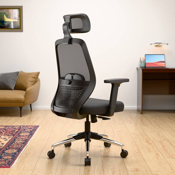 GREEN SOUL Eva High Back 1D Adjustable Armrest Mesh Office Adjustable Arm Chair