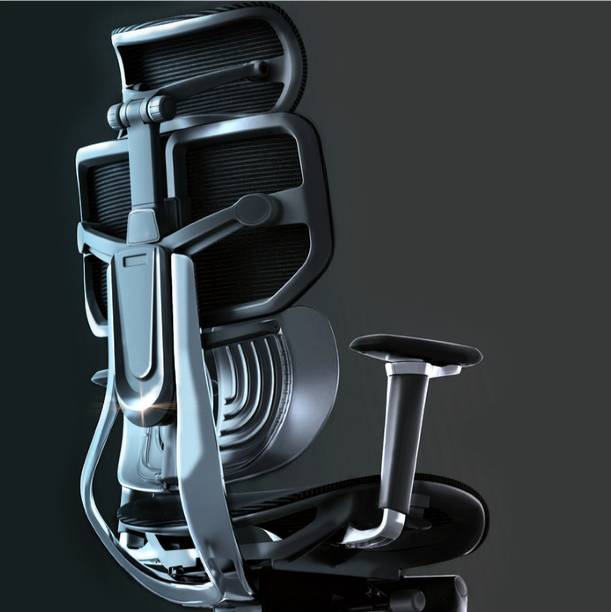 PRISCA PRISCA® VEYRON PREMIUM ERGONOMIC HB GREY Mesh Office Adjustable Arm Chair