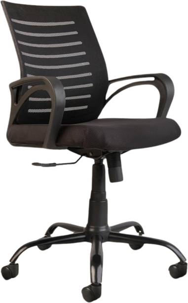 Furnix A102 Fabric Office Adjustable Arm Chair