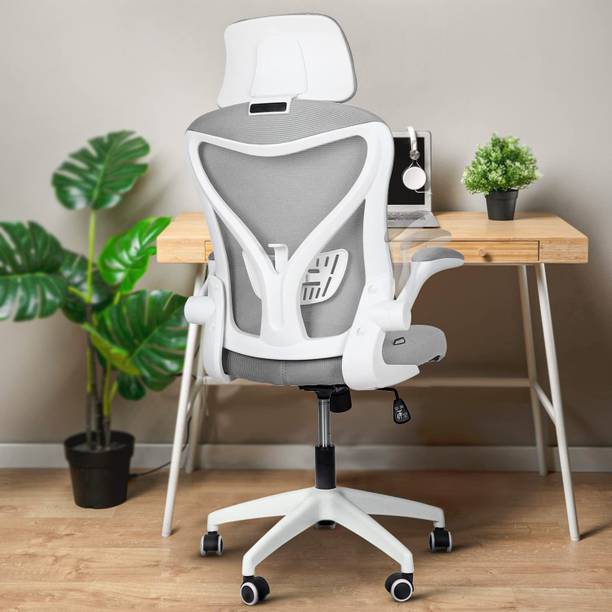 drogo ergonomic office chair computer chair adjustable headrest lumbar support mesh executive