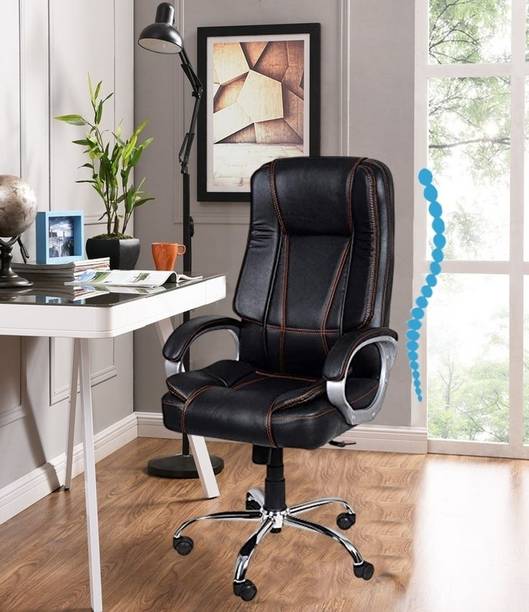 MAESTRO Revolving Leatherette Ergonomic chair Home & Office , Leatherette Office Executive Chair