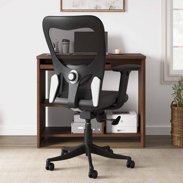 Flipkart Perfect Homes Mid-Back Century Drafting Staff, Workstation, Desk Chair Mesh, Nylon Office Executive Chair