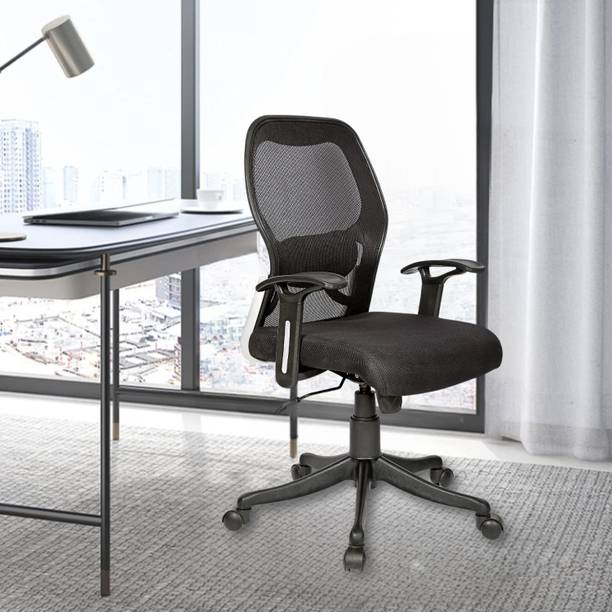 KVS INDIA Matrix without Head Medium Back Mesh Office Chair Adjustable Mesh Office Adjustable Arm Chair