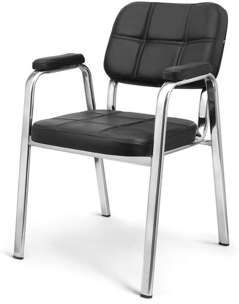 SOMRAJ Executive VIP Special Office Chair Visitor Study Chair with arm Rest Leatherette Office Arm Chair