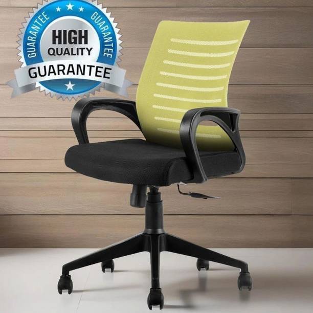 MAESTRO SEATING SYSTEMS Home & Office Mesh Chair with Fixed Handles -Comfortable Desk Chair Office Chair Fabric Office Adjustable Arm Chair