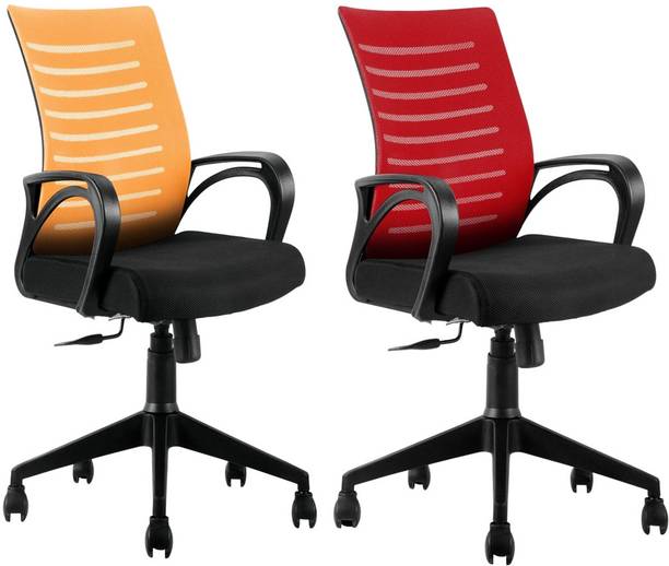 MAESTRO SEATING SYSTEMS Heavy-Duty Mesh Executive Office Chair with Armrests Leather Office Executive Chair