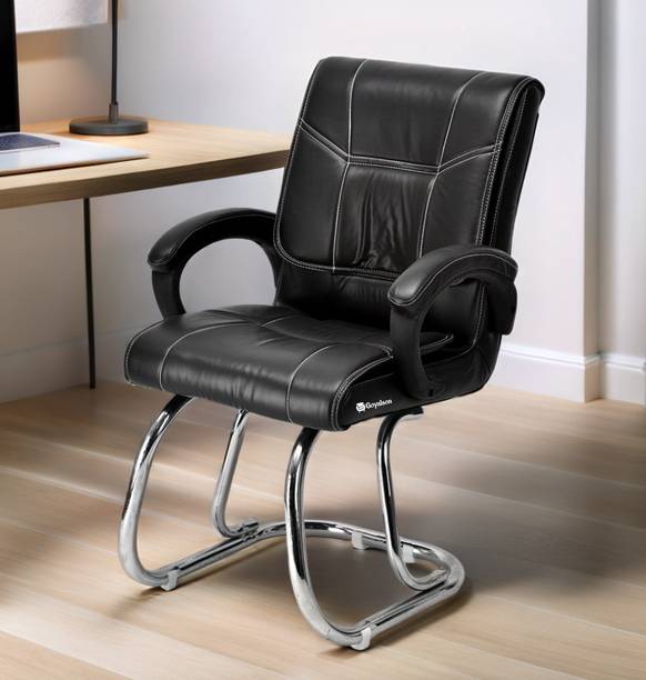 RATISON Director Principal Manager Visitor/Study/Office Home padded Chair Leatherette Office Arm Chair