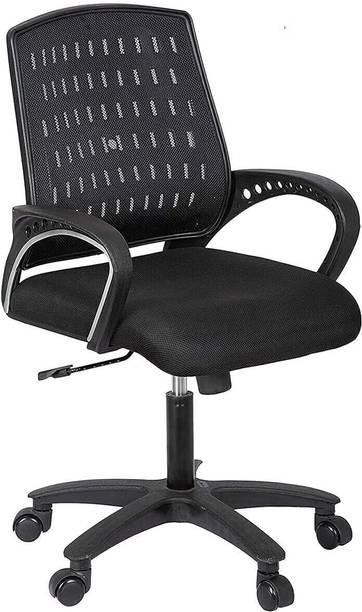 MAHA GURU TRADERS MGNEWPLUS345 Nylon Office Adjustable Arm Chair