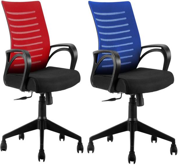 MAESTRO SEATING SYSTEMS Heavy-Duty Mesh Executive Office Chair with Armrests Leather Office Executive Chair