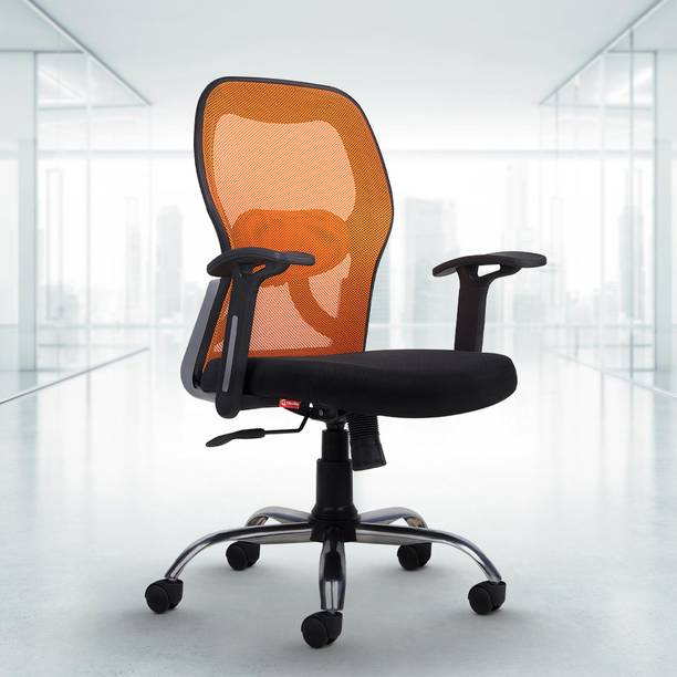 CELLBELL Taurus C100 Lite Mid Back Comfortable Mesh Office Arm Chair