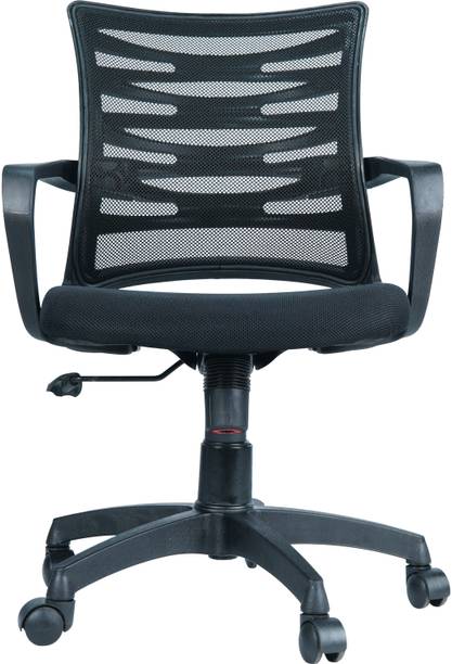 PPF Adjustable Lumbar, Arm Rest, Adjustable Height Nylon Office Arm Chair