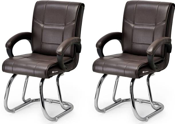 NEW GOYAL FURNITURE Leatherette Office Arm Chair
