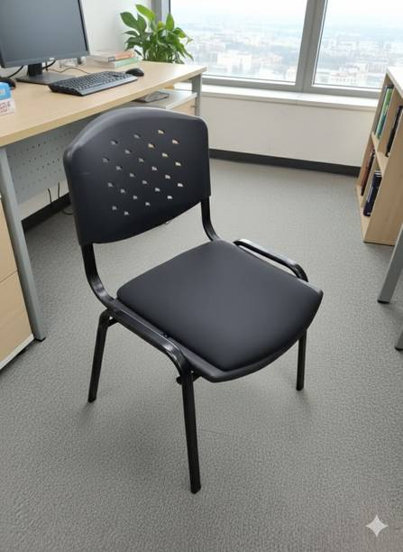 Vistro modern stackable office chair NA Study Arm Chair