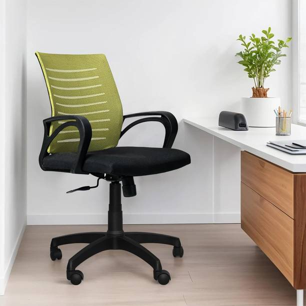 MAESTRO SEATING SYSTEMS Home & Office Mesh Chair with Fixed Handles -Comfortable Desk Chair Office Chair Fabric Office Adjustable Arm Chair