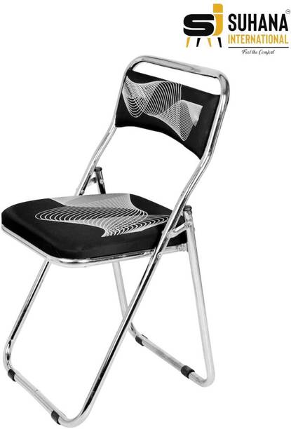 suhana group black chair Fabric Office Folding Chair