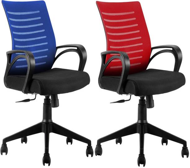 MAESTRO SEATING SYSTEMS Heavy-Duty Mesh Executive Office Chair with Armrests Leather Office Executive Chair