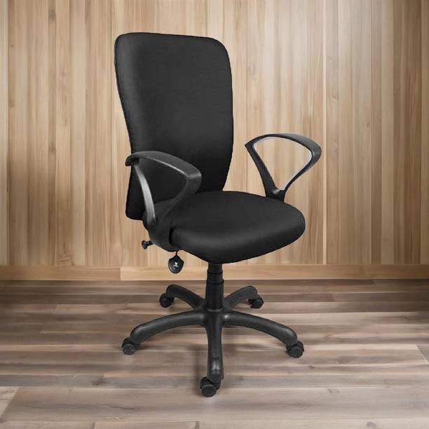 ANAYA DECORE DSR260 Medium Back Chair | Revolving, Computer Chair for Home Office Leather Office Executive Chair