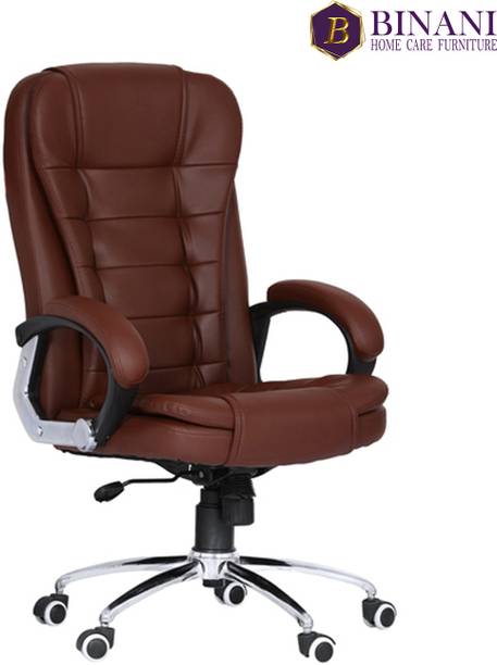 Binani BN-201 Bempton Premium Ergonomic High Back Leatherette Office Executive Chair