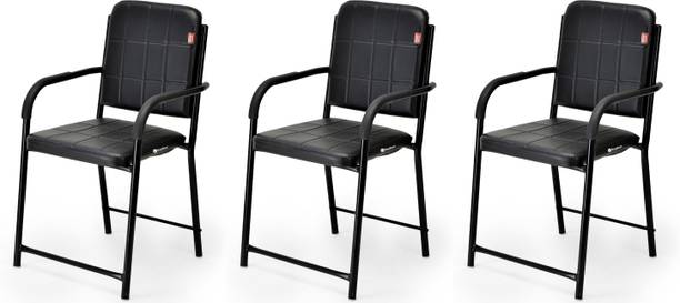 GOYALSON comfortable visitor chair for home office chair & computer/ student study chair Metal Dining Chair