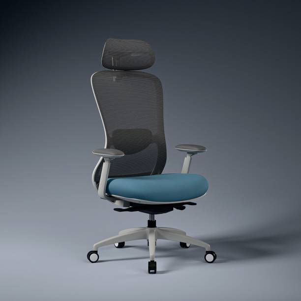 GREEN SOUL Galaxy |Design-Led Office Chair with Ergonomic Precision|Intelli-Adapt Recline Fabric Office Executive Chair